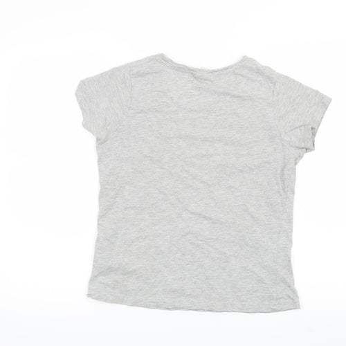 Friends Womens Grey Solid  Top Pyjama Top Size S  - How you doin? Friends
