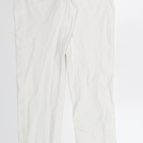 Denim Co Womens White  Denim Jegging Jeans Size 10 L32 in