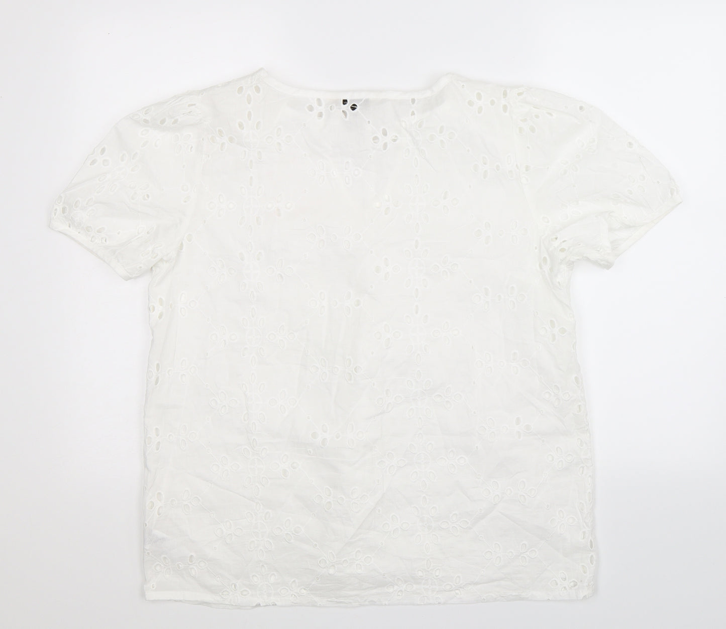 F&F Womens White   Camisole T-Shirt Size 14