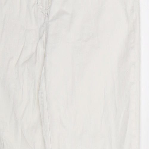 Gerry Weber Womens White  Denim Skinny Jeans Size 10 L27 in