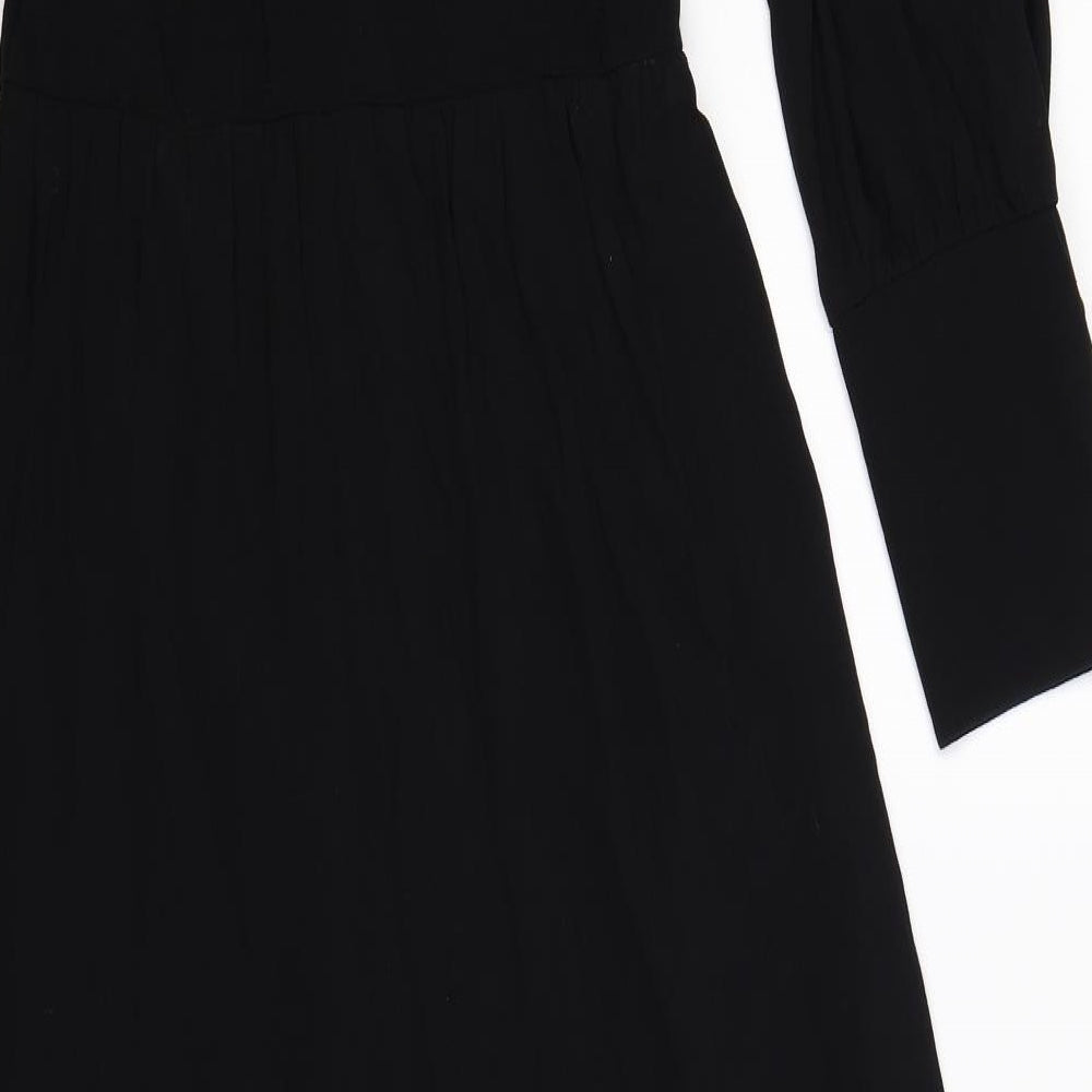 ASOS Womens Black   Jumpsuit One-Piece Size 8 L25 in