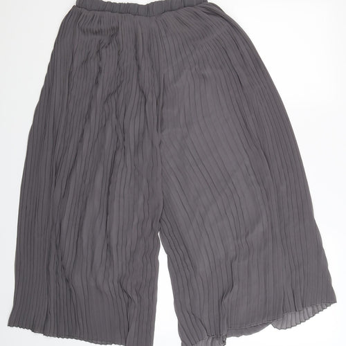 Preworn Womens Grey   Cropped Trousers Size 28 in L20 in
