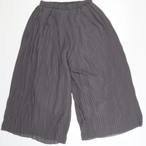 Preworn Womens Grey   Cropped Trousers Size 28 in L20 in