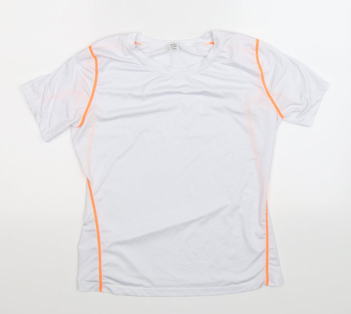 Preworn Womens White   Jersey T-Shirt Size XL