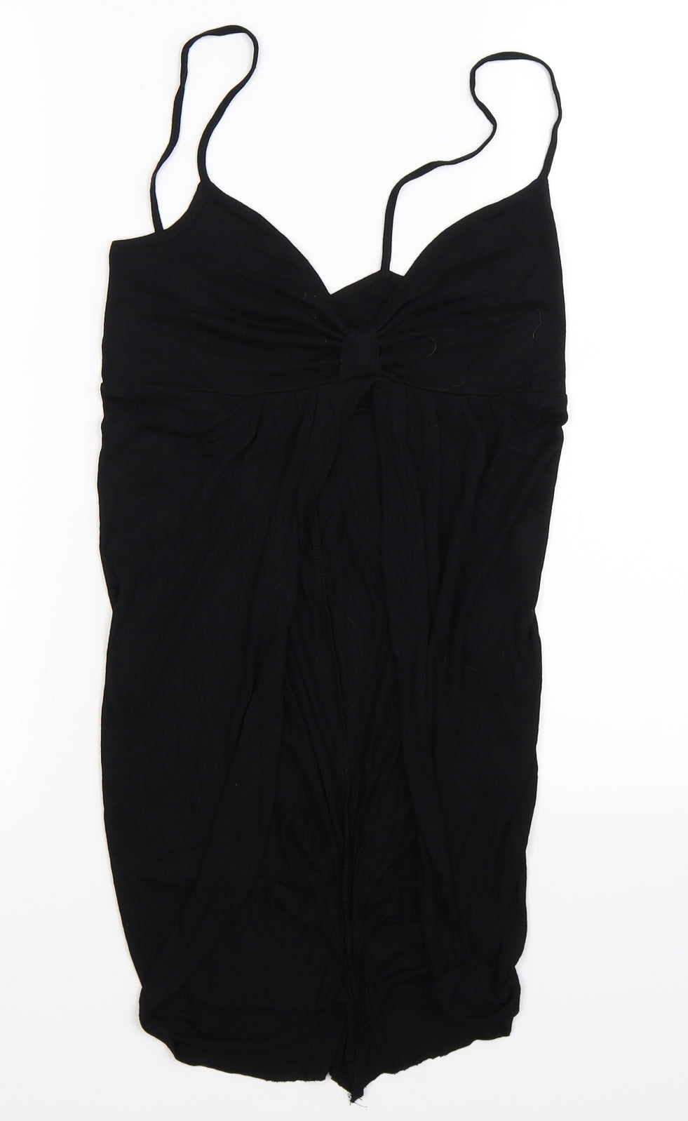 Topshop Womens Black   Basic Tank Size 10