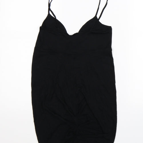 Topshop Womens Black   Basic Tank Size 10