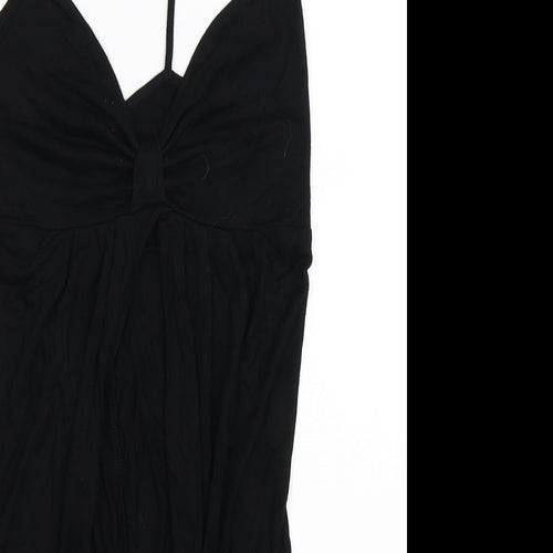 Topshop Womens Black   Basic Tank Size 10