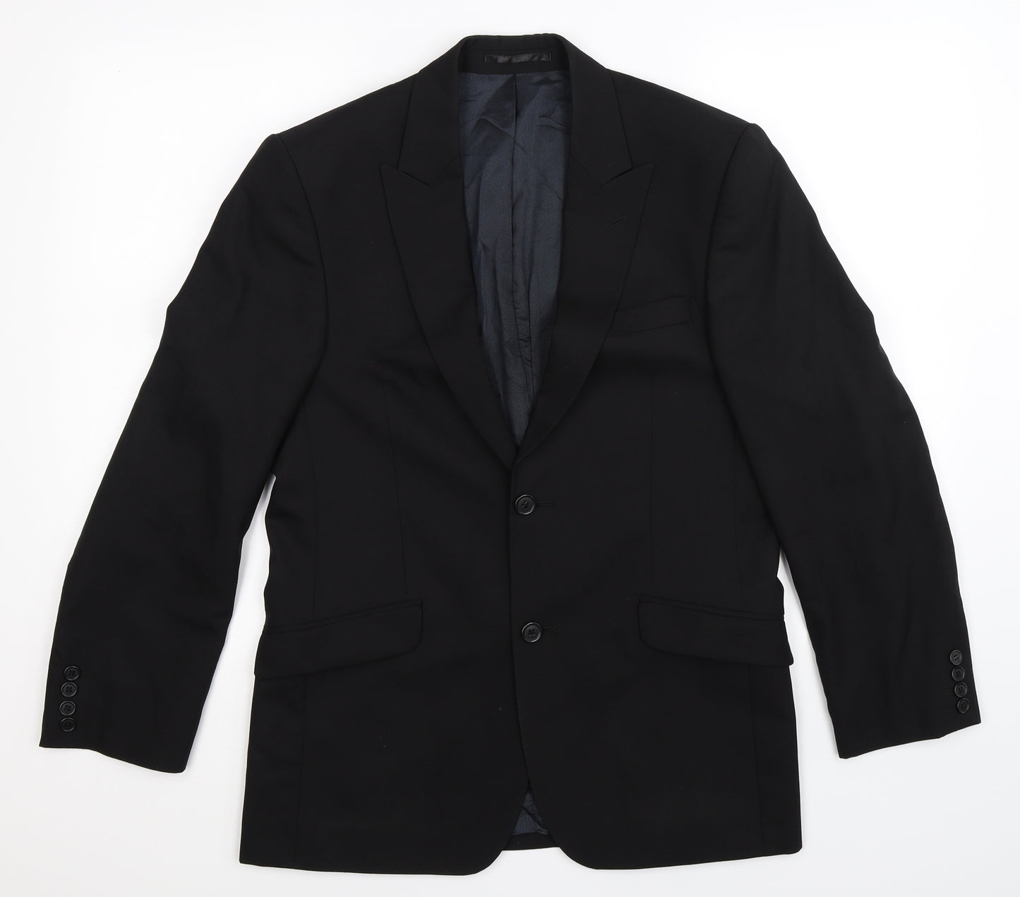 Lambretta Mens Black   Jacket Suit Jacket Size 38