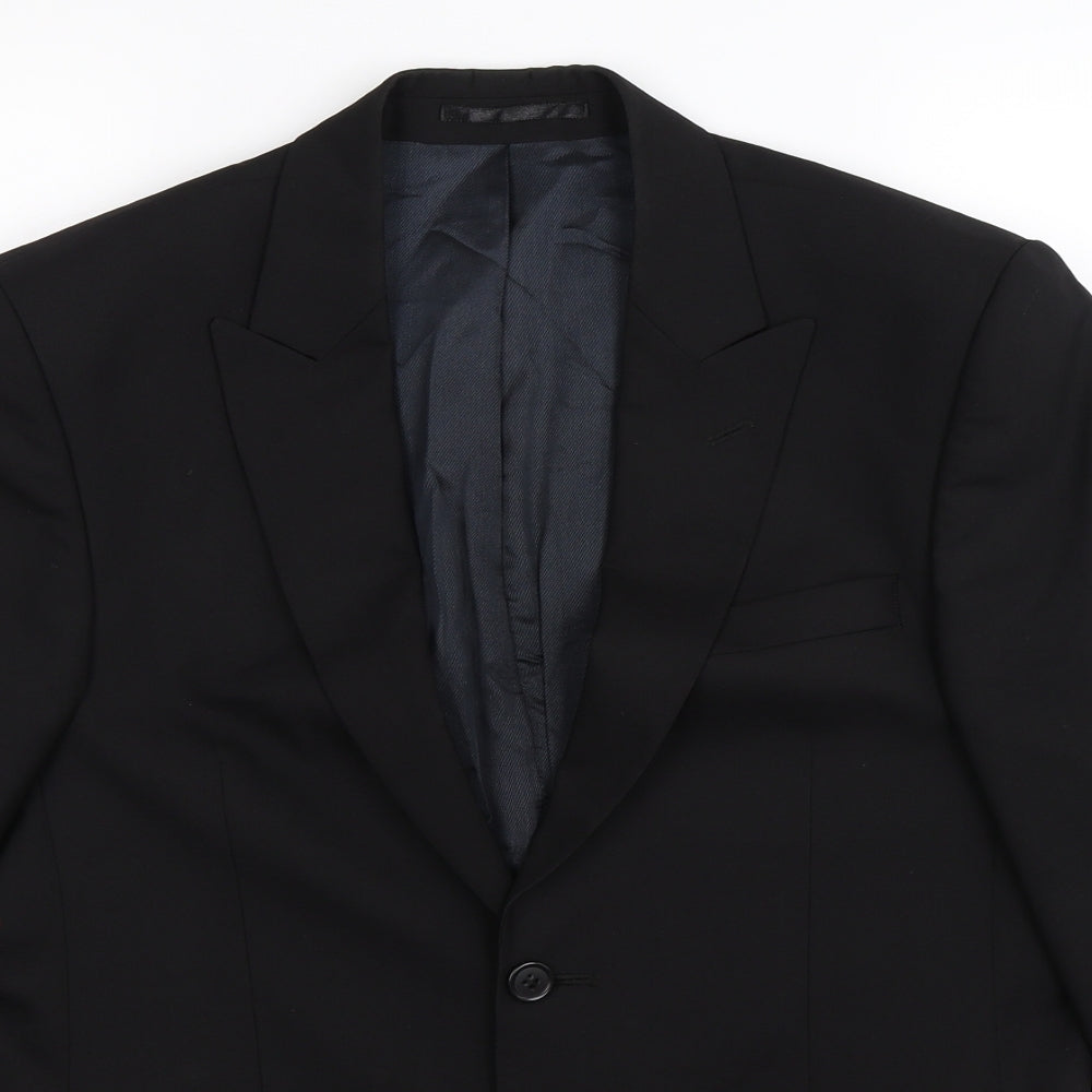 Lambretta Mens Black   Jacket Suit Jacket Size 38