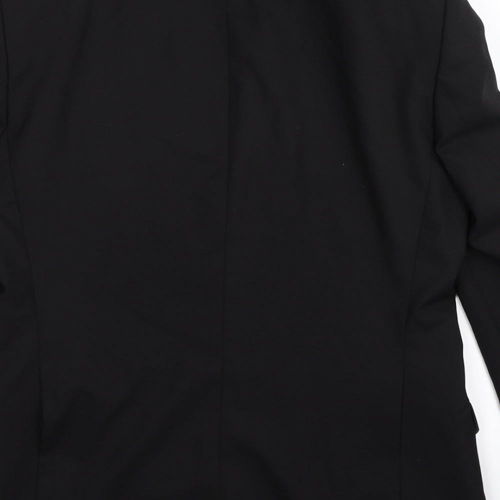 Lambretta Mens Black   Jacket Suit Jacket Size 38