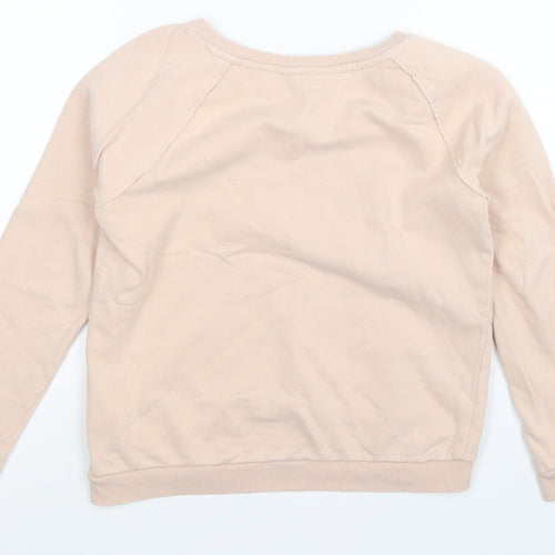H&M Girls Beige   Pullover Sweatshirt Size 11-12 Years