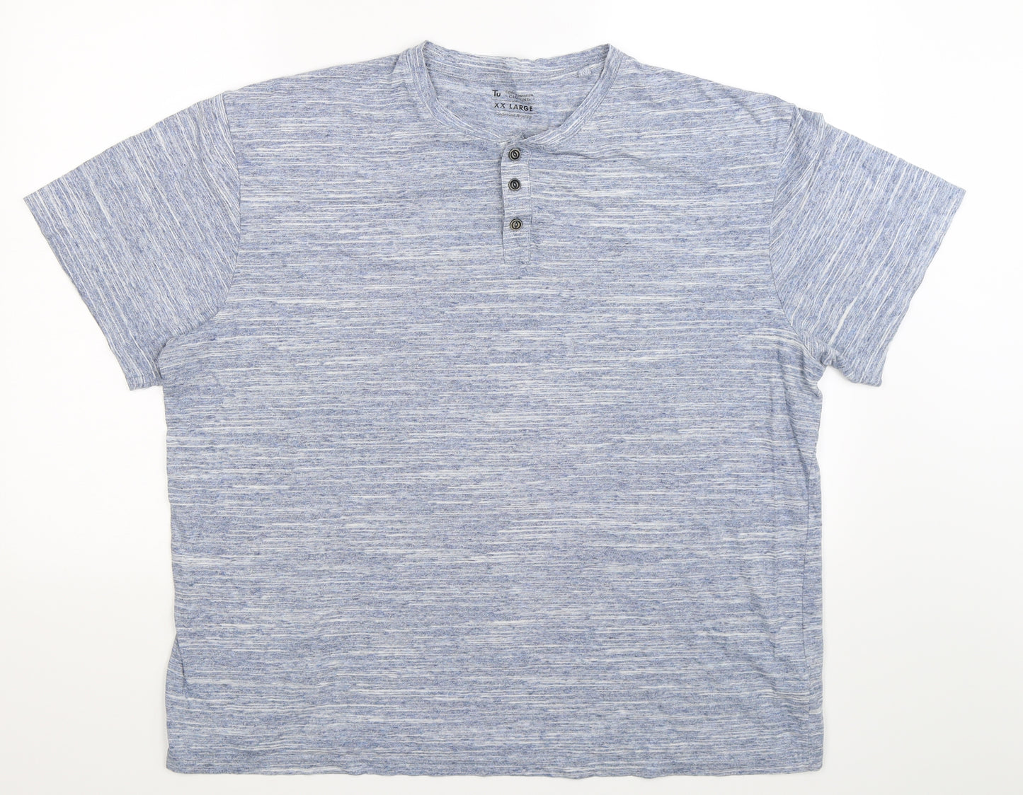 TU Mens Blue    T-Shirt Size 2XL