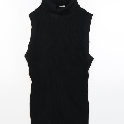 Zara Womens Black   Pullover Jumper Size S