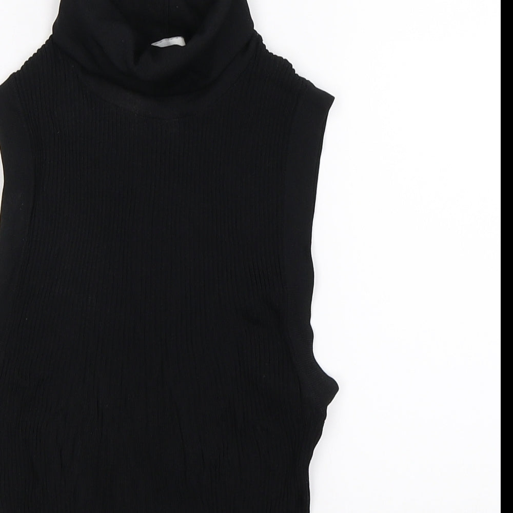 Zara Womens Black   Pullover Jumper Size S
