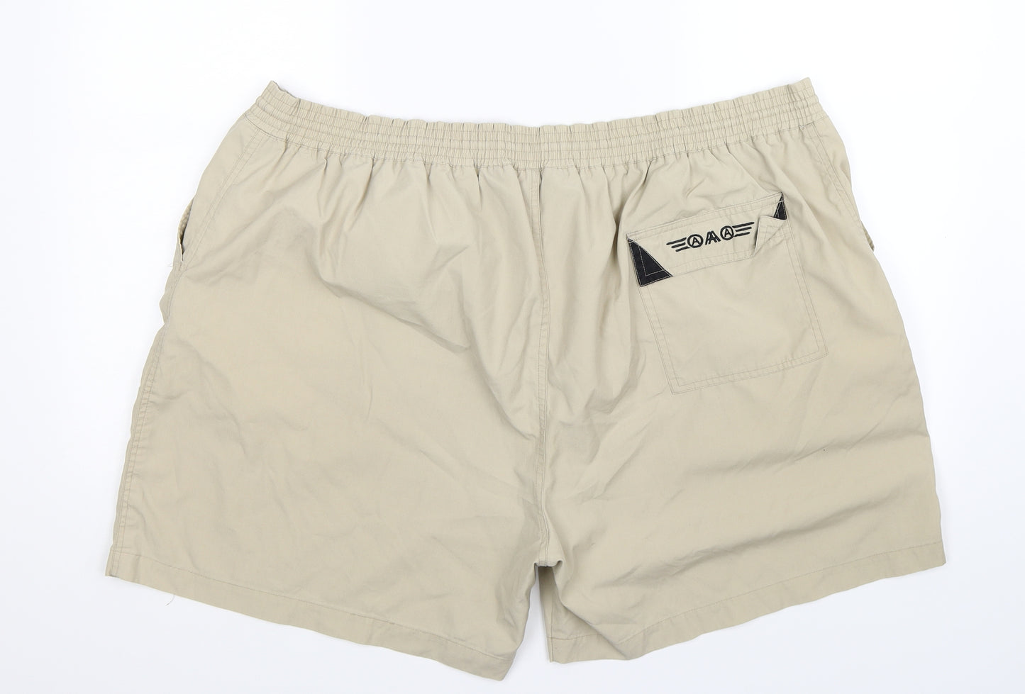 Apollo Mens Beige   Bermuda Shorts Size 3XL
