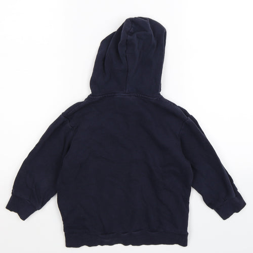 H&M Boys Blue   Pullover Hoodie Size 5 Years