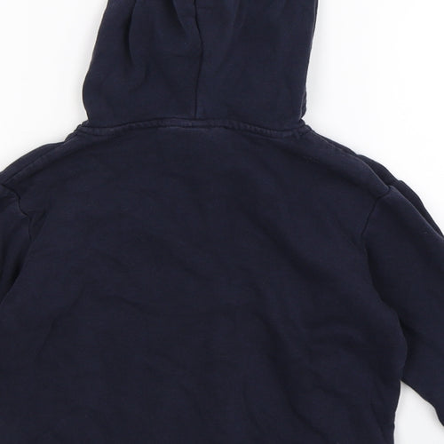 H&M Boys Blue   Pullover Hoodie Size 5 Years