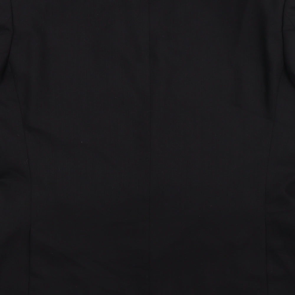 Marks and Spencer Mens Black   Jacket Suit Jacket Size 42