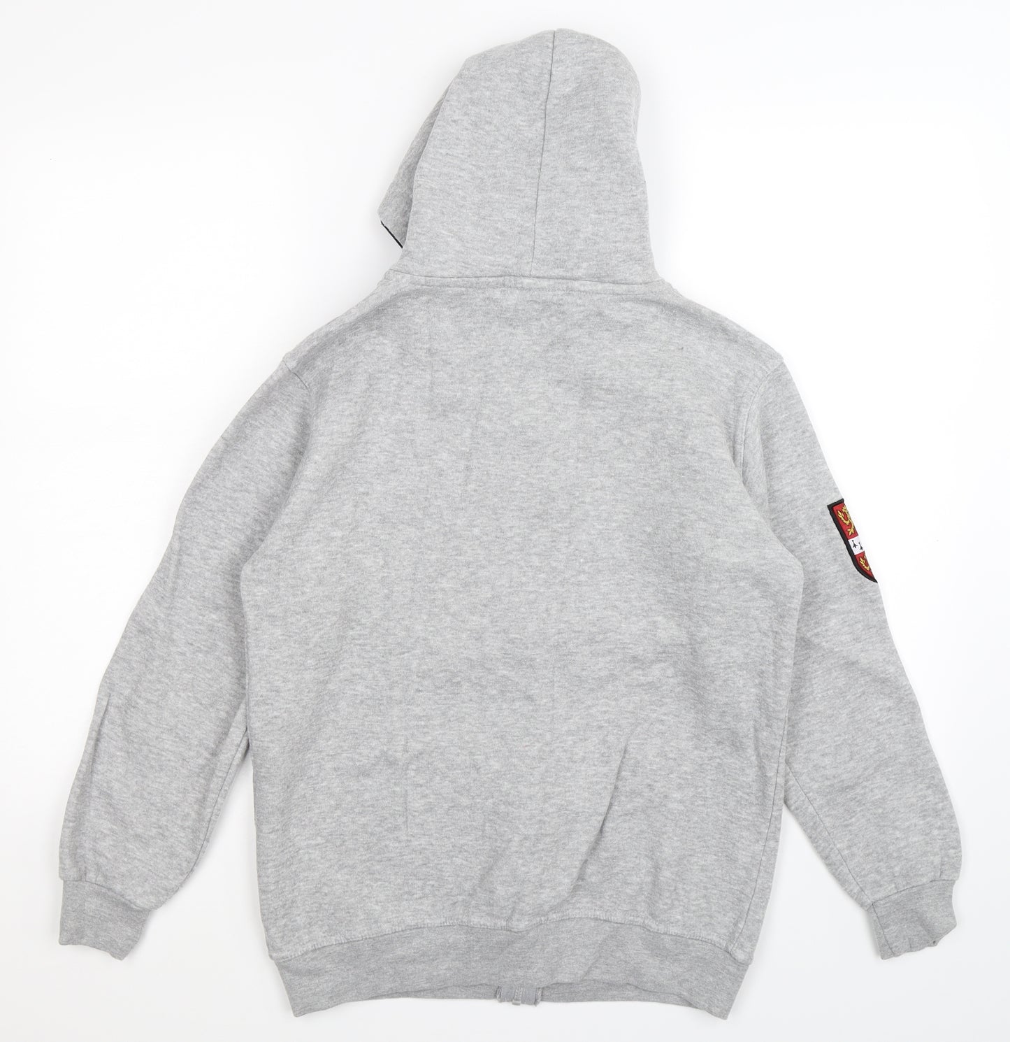 Cambridge Mens Grey   Full Zip Hoodie Size S