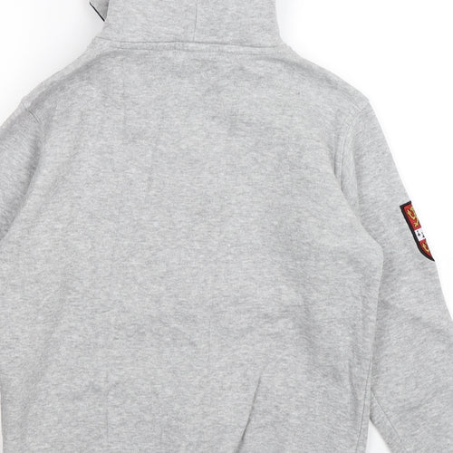 Cambridge Mens Grey   Full Zip Hoodie Size S