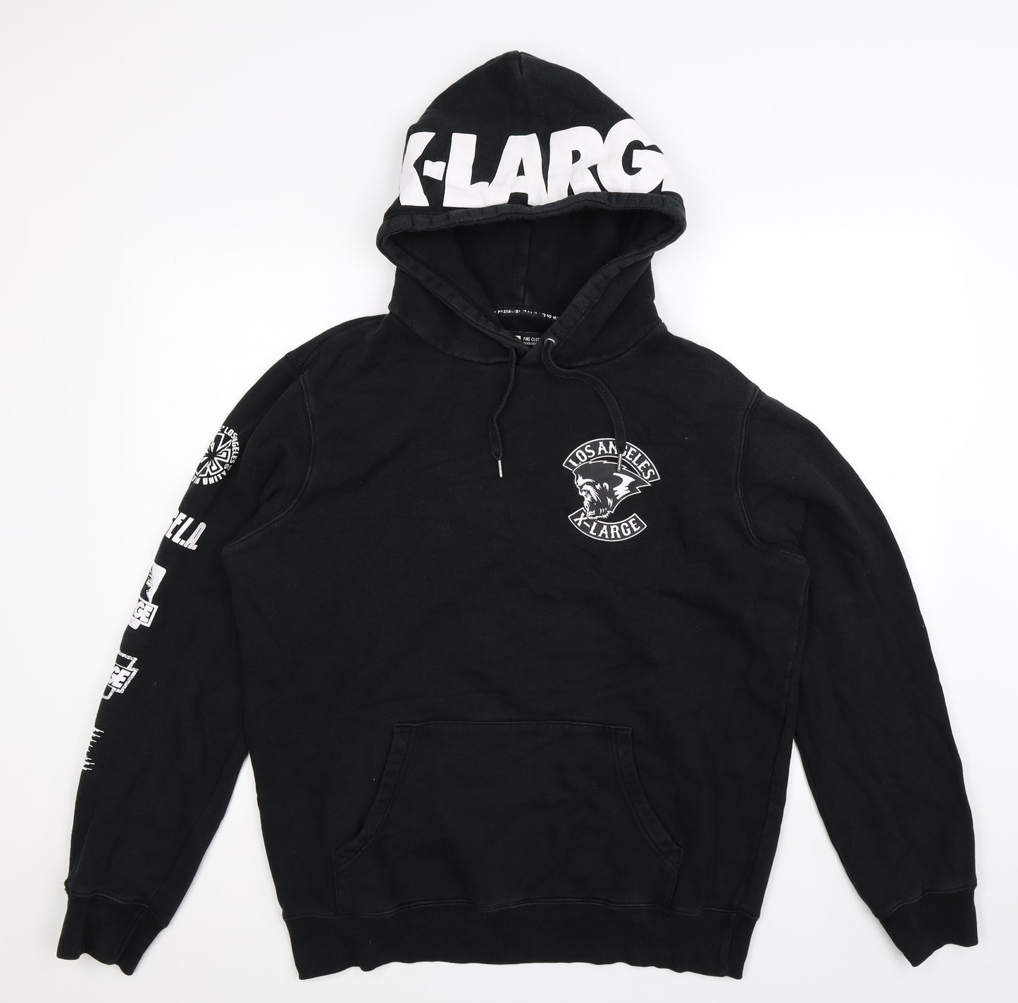 XLarge Mens Black   Pullover Hoodie Size XL