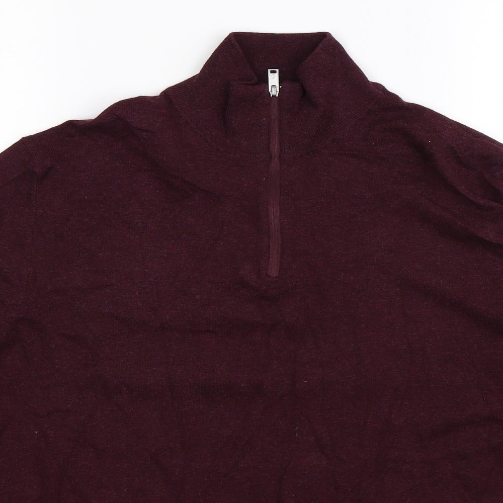 Burton Mens Brown  Knit Pullover Jumper Size L