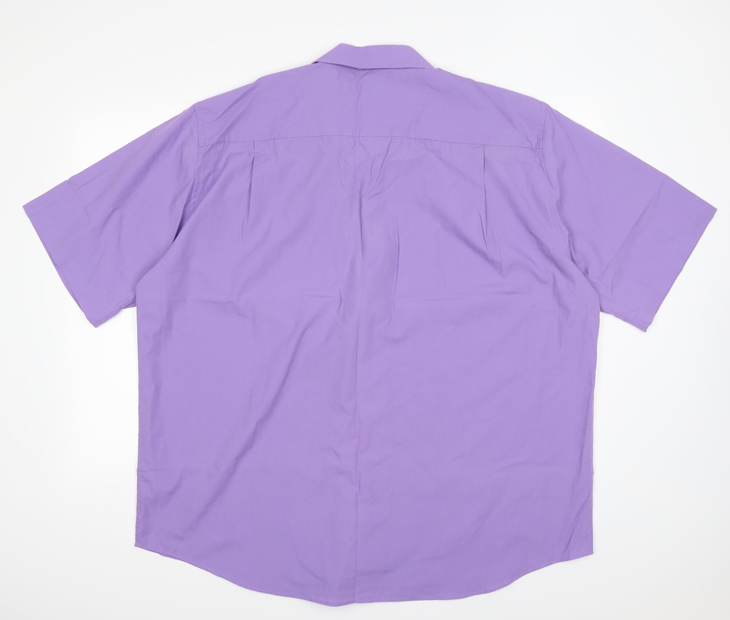 F&F Mens Purple    Button-Up Size 18.5