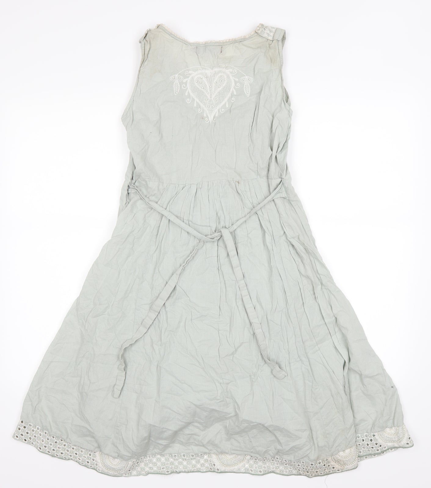 Uttam London Womens Green   A-Line  Size L