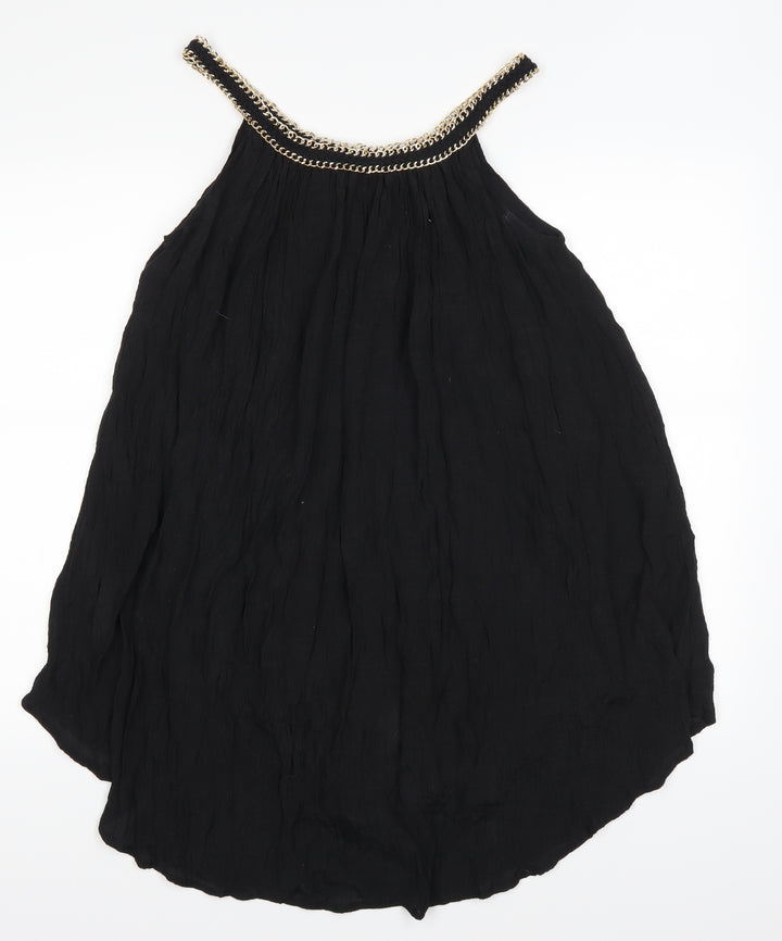 Klass Womens Black A-Line Size S