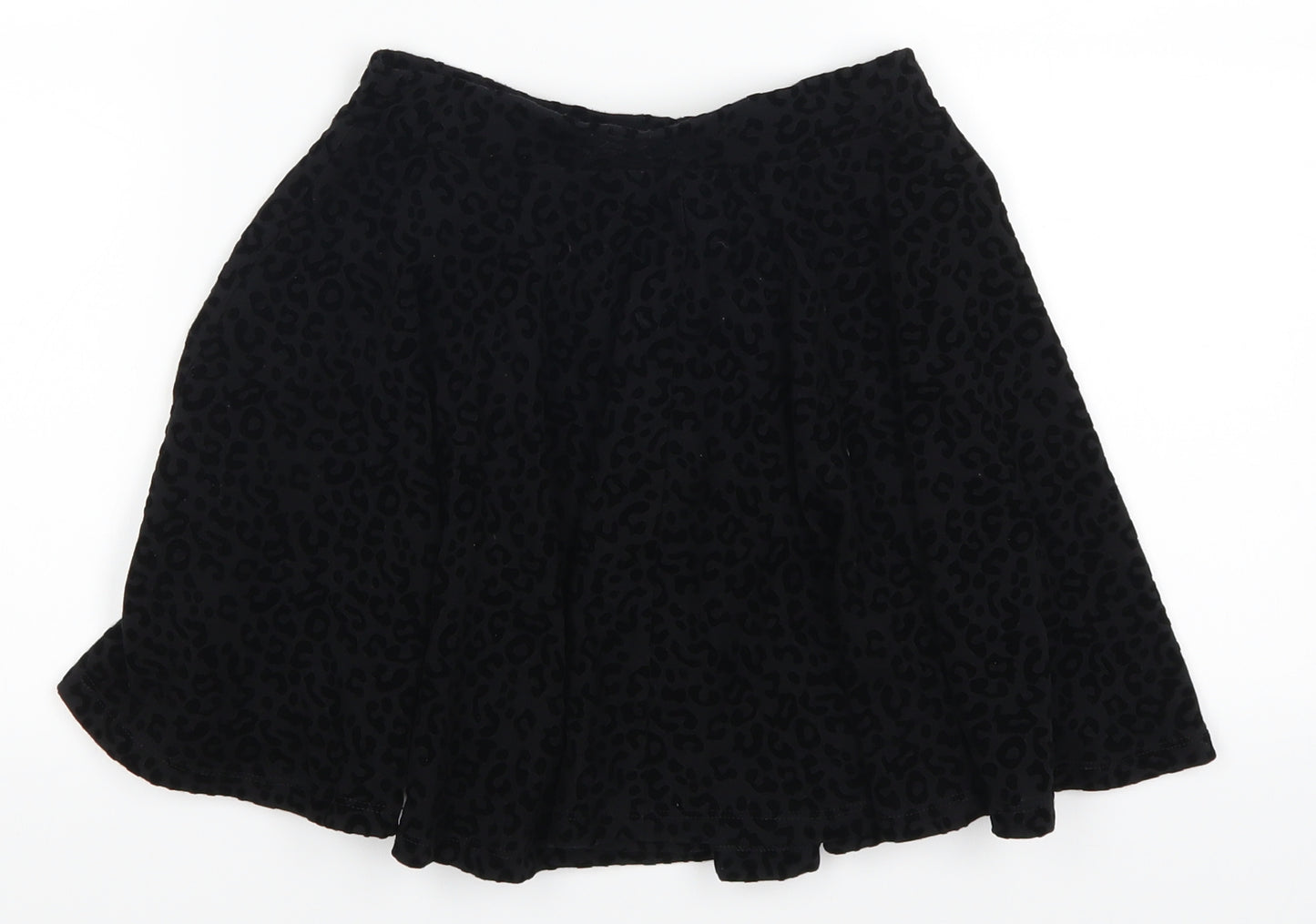 i love me Girls Black   A-Line Skirt Size 8-9 Years