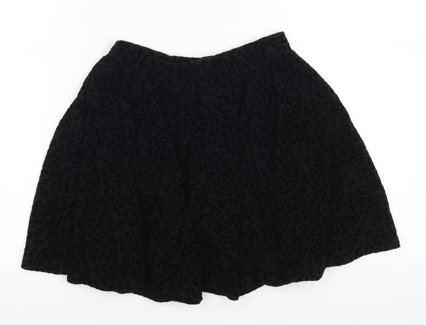 i love me Girls Black   A-Line Skirt Size 8-9 Years