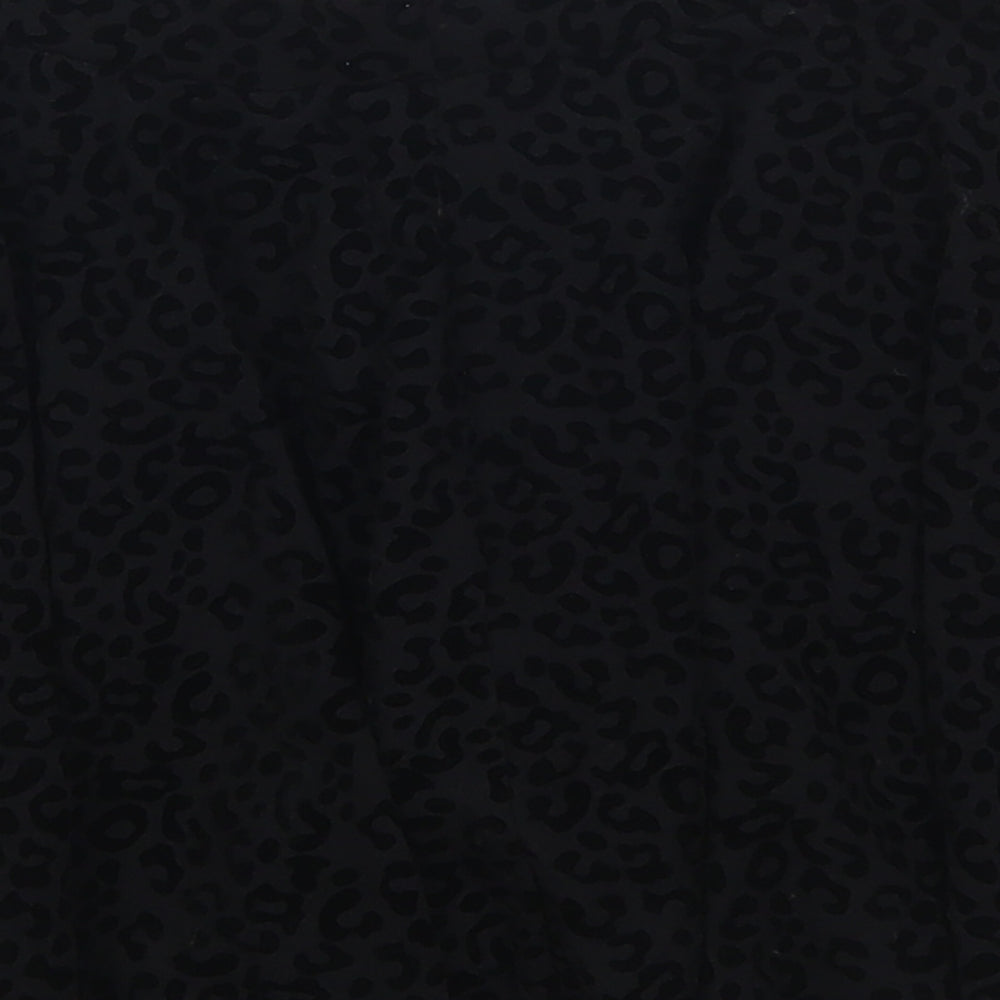 i love me Girls Black   A-Line Skirt Size 8-9 Years
