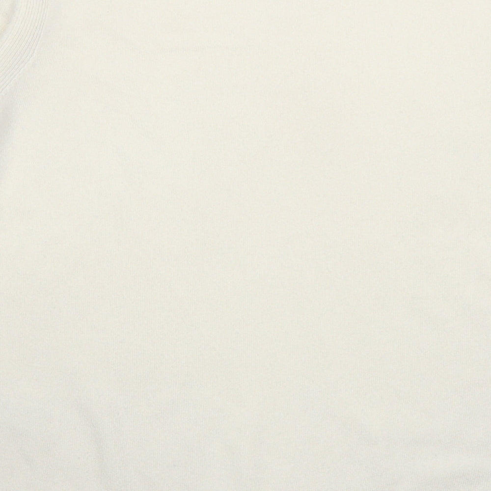 Marks and Spencer Womens Ivory   Pullover Jumper Size 12