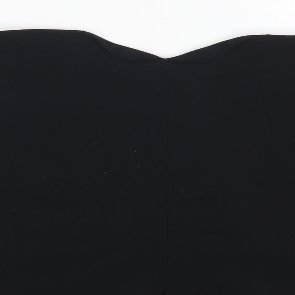 Miss Selfridge Womens Black   Sailor Shorts Size 4