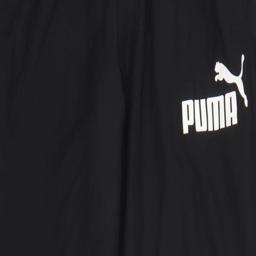 PUMA Mens Black   Jogger Trousers Size L L31 in
