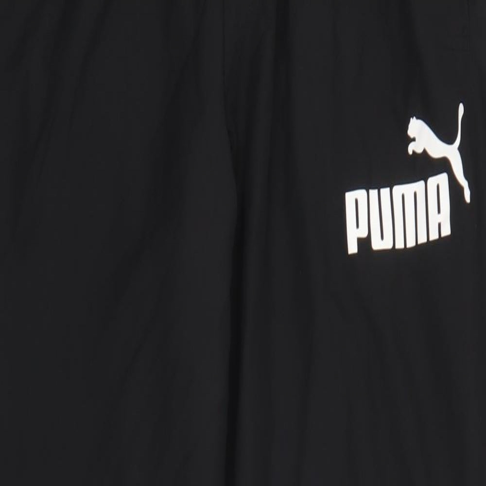 PUMA Mens Black   Jogger Trousers Size L L31 in