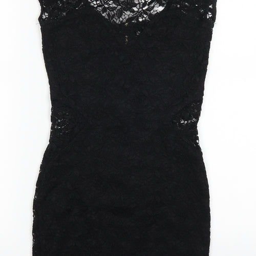 River Island Womens Black   Bodycon  Size 6