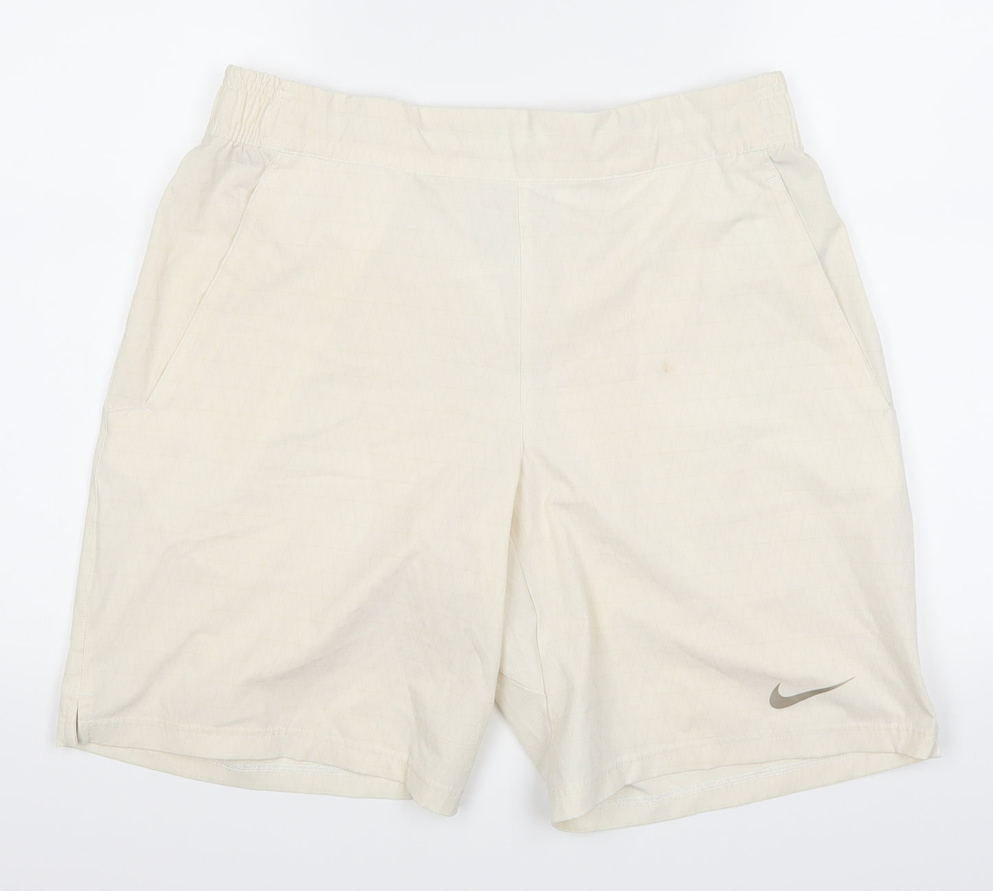 Nike Mens Ivory   Sweat Shorts Size L