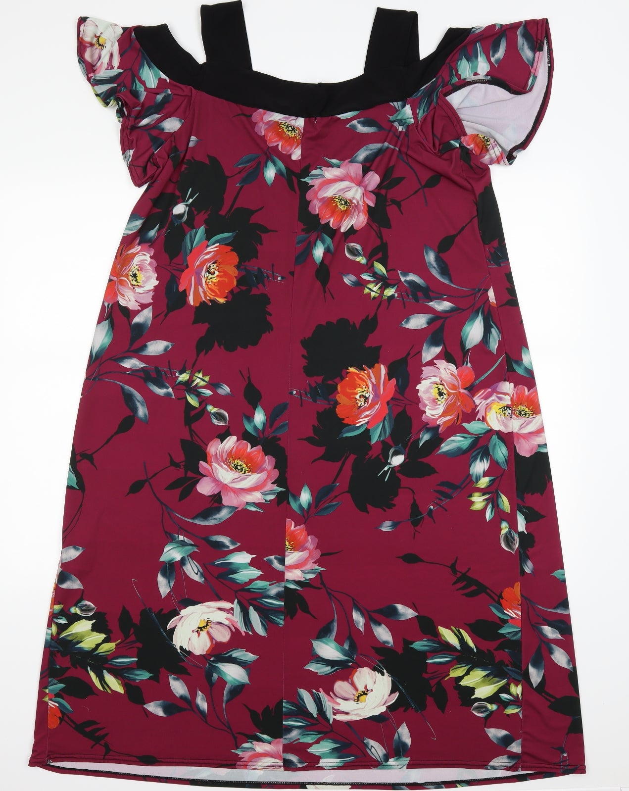 Love yours Womens Purple Floral  Shift  Size 18