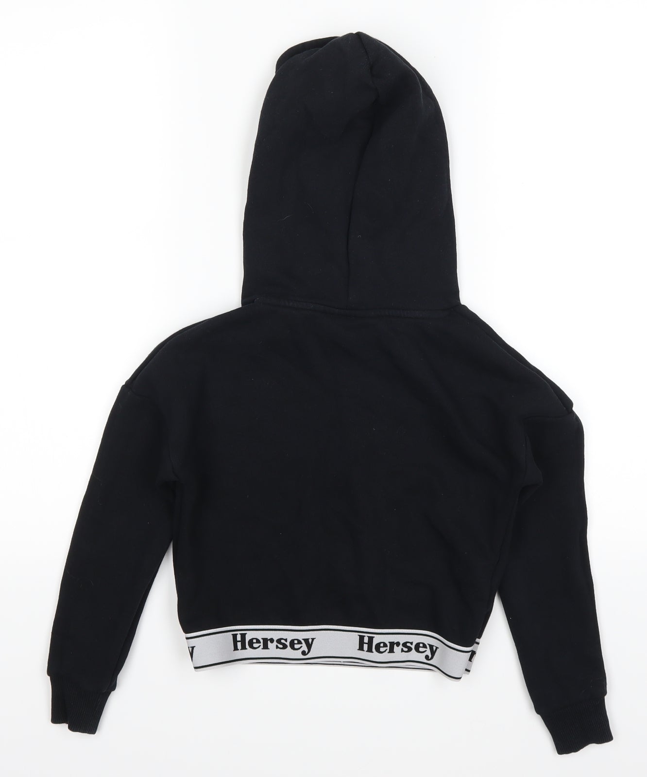 Hersey Girls Black   Pullover Jumper Size 6-7 Years