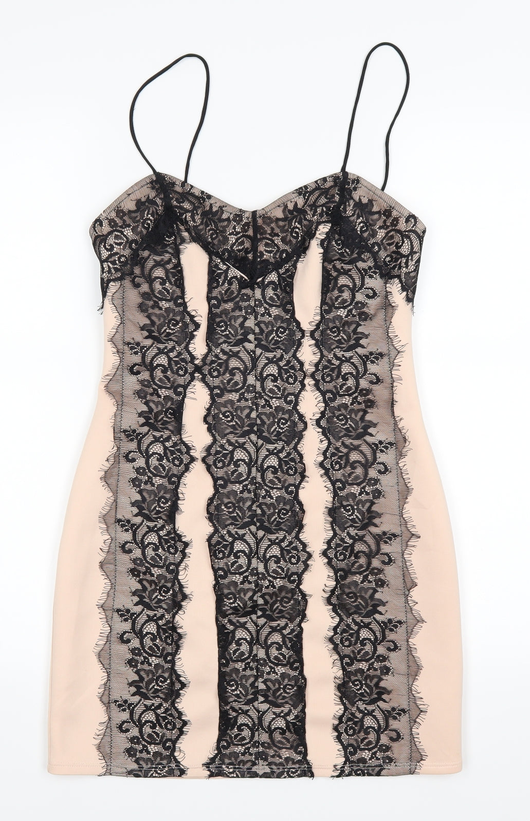 Topshop Womens Pink   Bodycon  Size 8