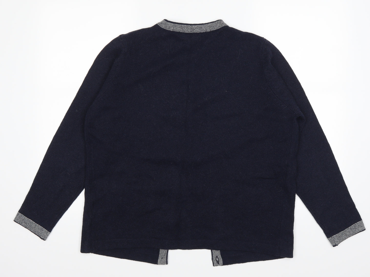 Marks and Spencer Womens Blue   Cardigan Jumper Size 12