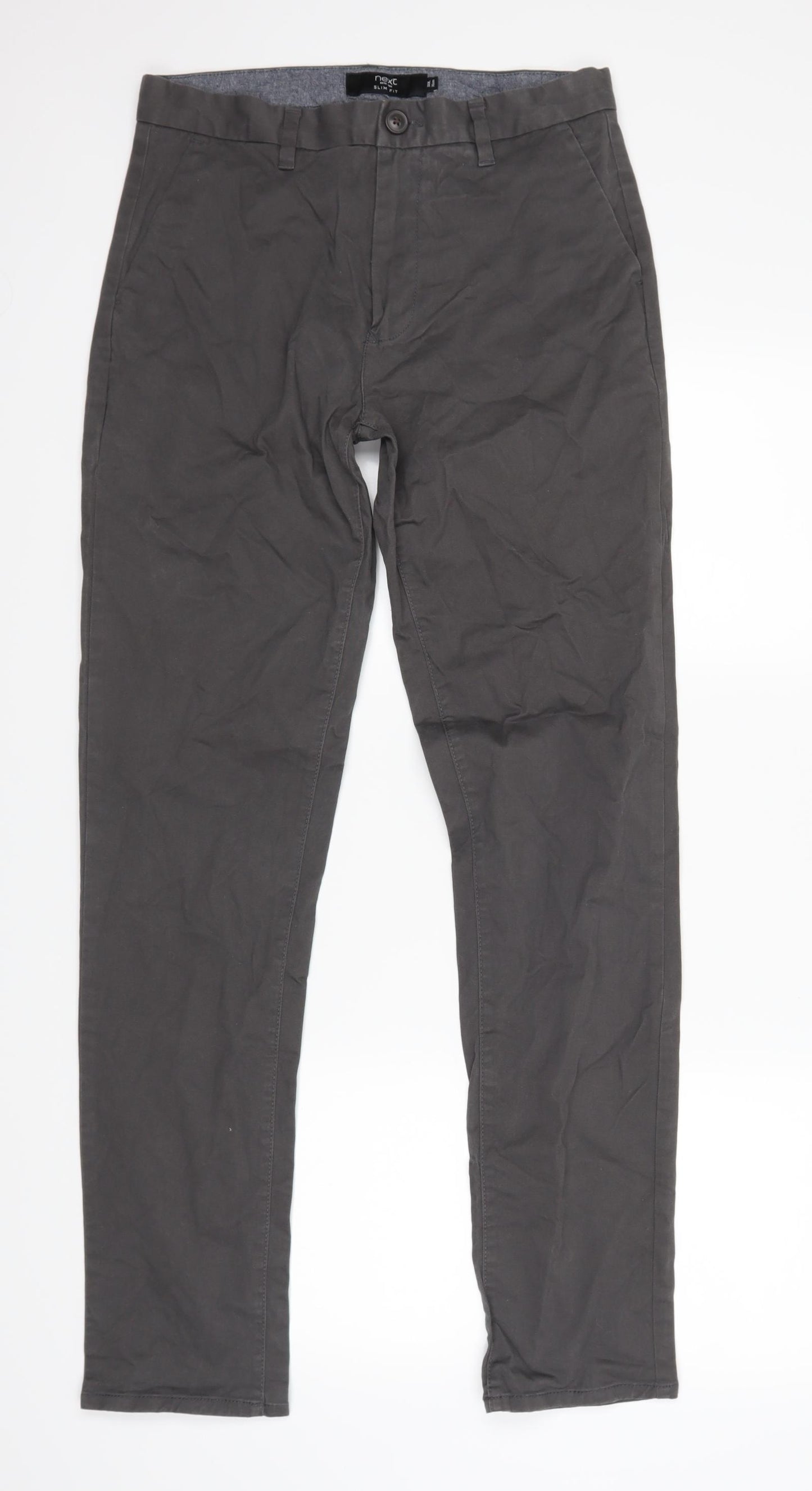 NEXT Mens Grey   Trousers  Size 30 L32 in