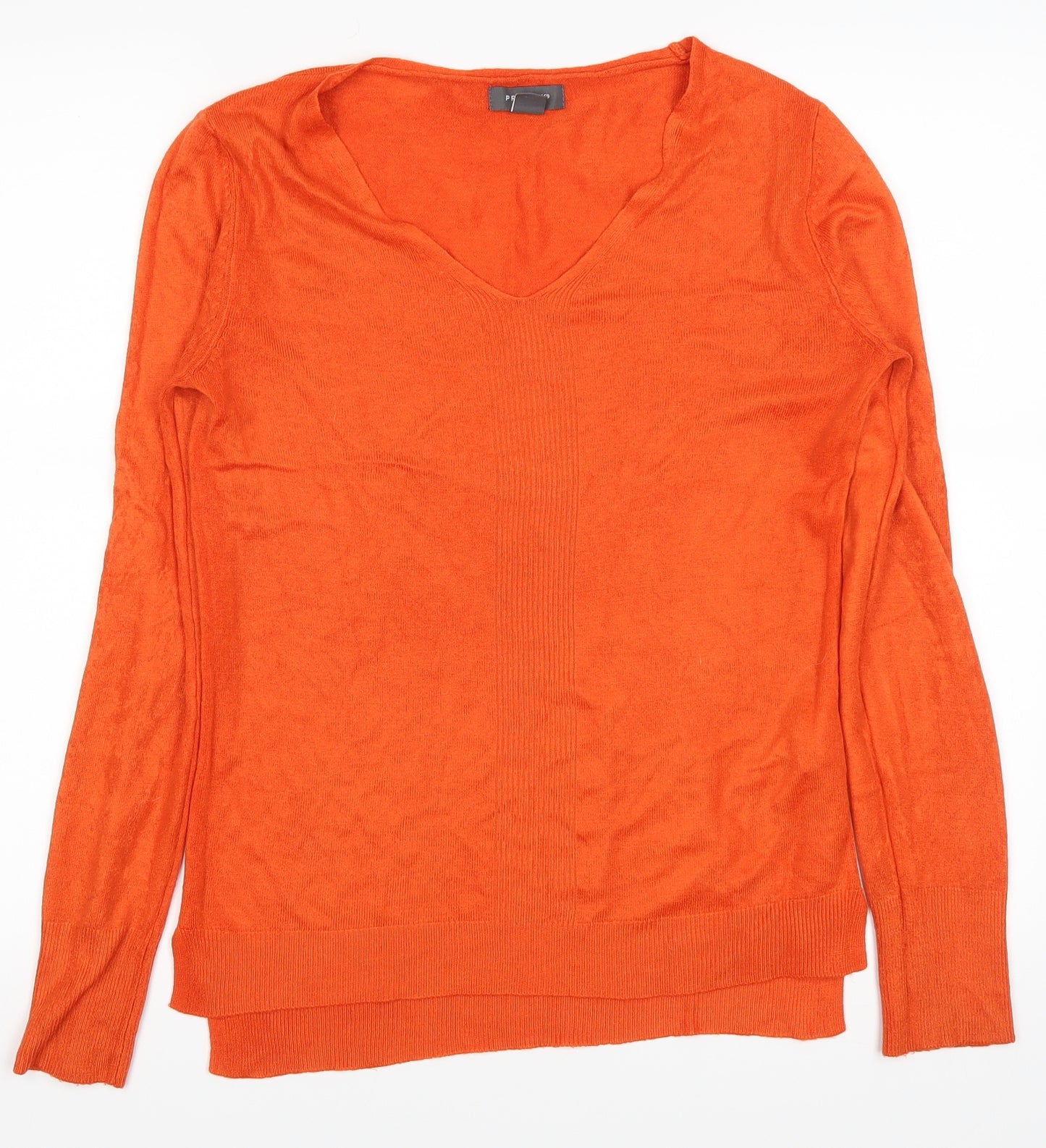Primark Womens Orange   Pullover Jumper Size XS