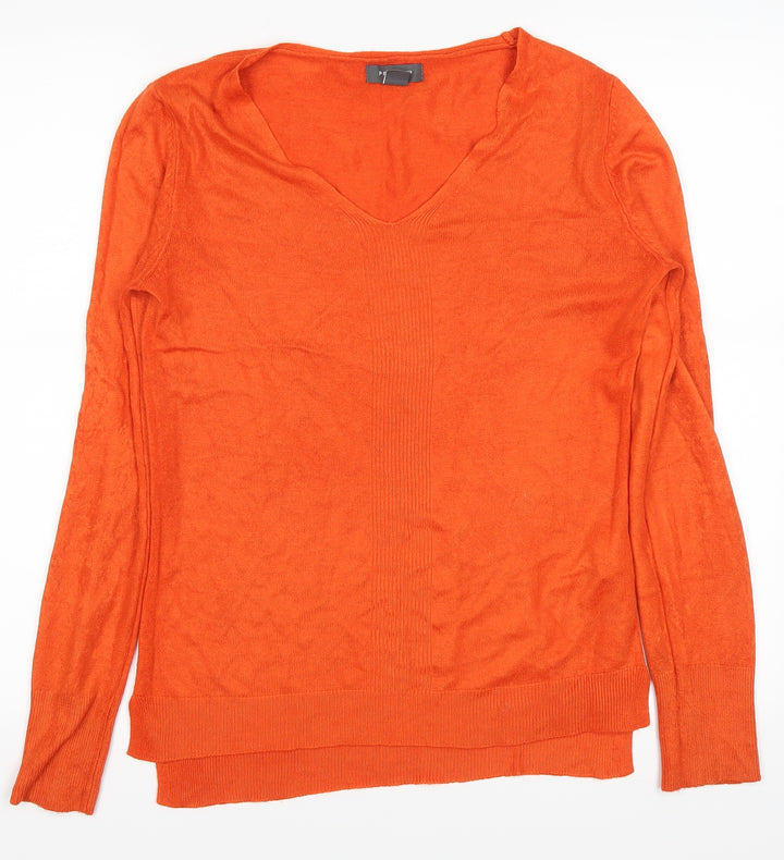 Primark Womens Orange   Pullover Jumper Size XS