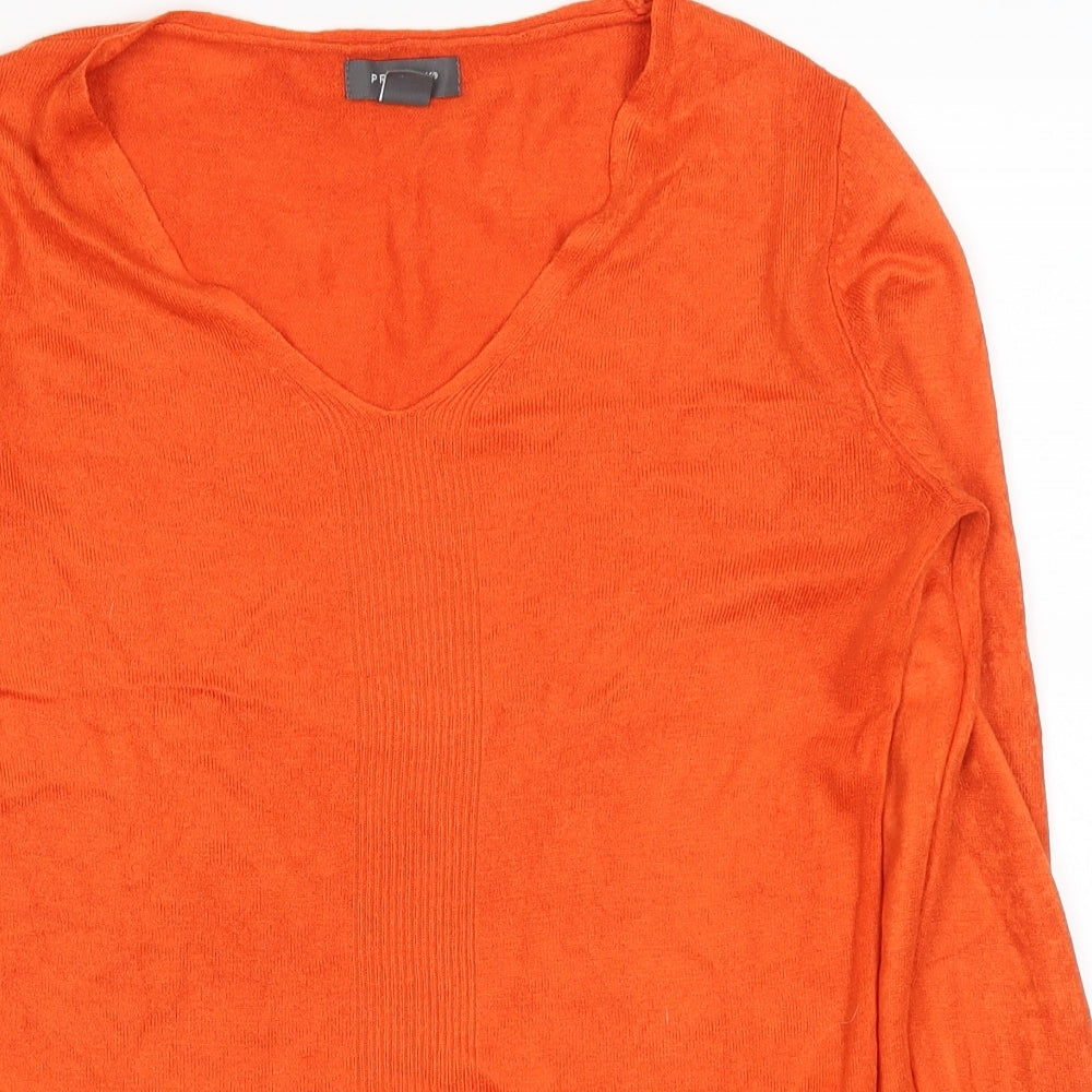 Primark Womens Orange   Pullover Jumper Size XS