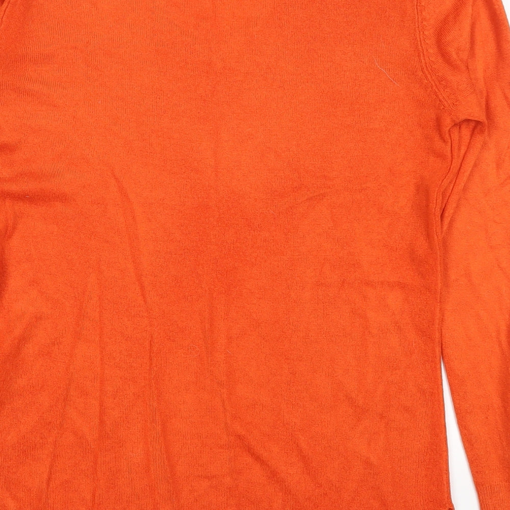 Primark Womens Orange   Pullover Jumper Size XS