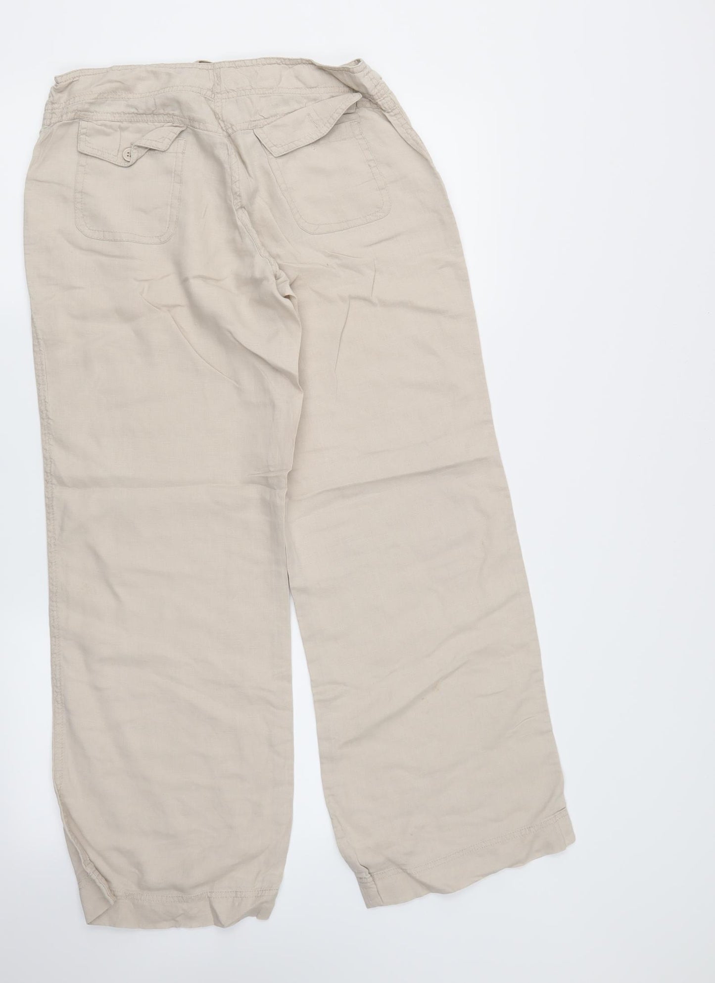 Atmosphere Womens Ivory   Trousers  Size 10 L30 in