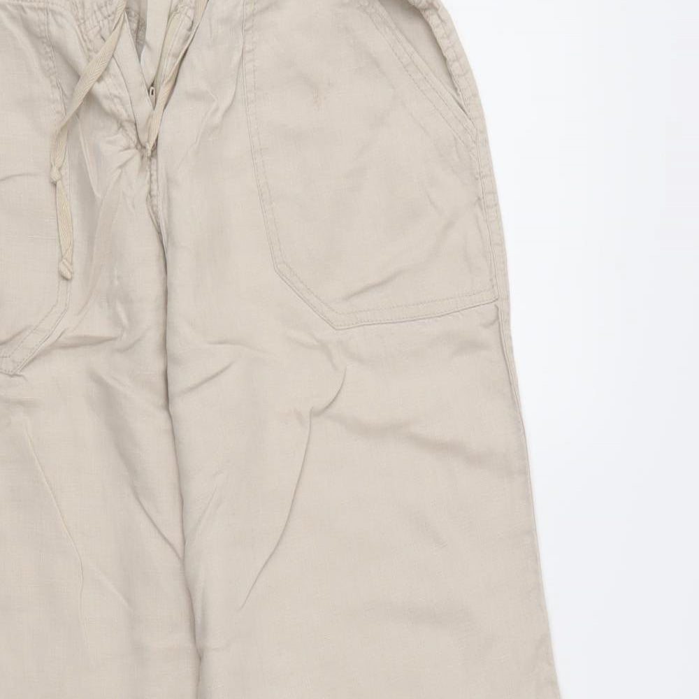 Atmosphere Womens Ivory   Trousers  Size 10 L30 in