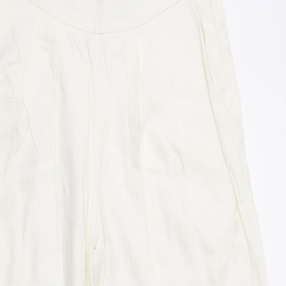 Dorothy Perkins Womens White   Trousers  Size 10 L27 in